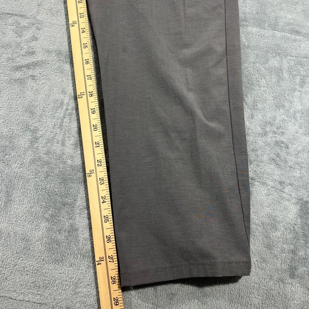 Callaway Mens Golf Pants 38x30 Grey Stretch Performance Five Pocket Trousers